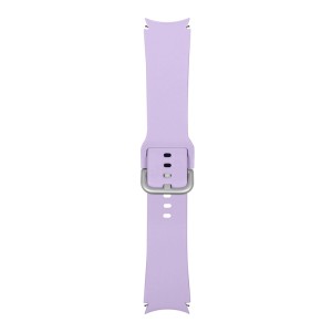 Bracelete Samsung Galaxy Watch4 em Silicone Lavanda aberta