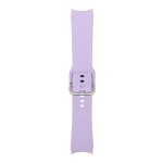 Bracelete Samsung Galaxy Watch4 em Silicone Lavanda aberta