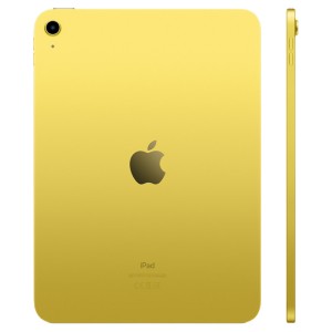 Dos iPad 10,9" 2022 jaune