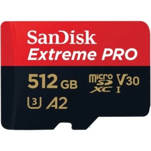 Micro SD kaart SanDisk Extreme Pro 512 GB