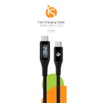 USB-C-kabel met LED - iServices Online Store