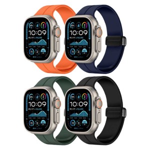 Magnetische Siliconen Band Voor Apple Watch - iServices