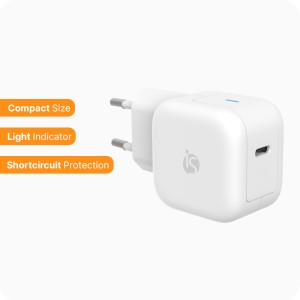 Carregador USB-C GaN - Loja Online iServices