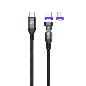Câble USB-C Lightning avec Embouts Amovibles iServices