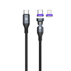 Câble USB-C Lightning avec Embouts Amovibles - iServices