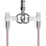 Siliconen lanyard met USB-C-oplaadfunctie - iServices