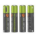 Piles Rechargeables avec USB-C - Boutique en ligne iServices