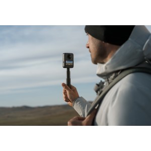 Perche à selfie invisible 70 cm en fibre de carbone pour DJI Osmo