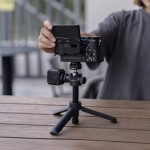 Caplock Uitbreekbare Statiefsteel Met Tripod Voor Actiecamera