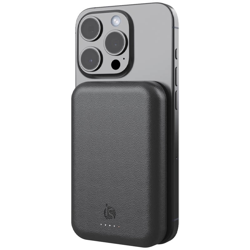 Powerbank en Cuir - Boutique en ligne iServices