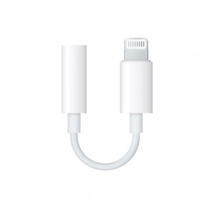 Adaptador Lightning para Auscultadores 3,5mm dobrado