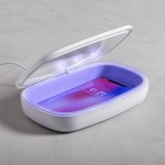 Esterilizador UV com Carregamento Wireless Aberto