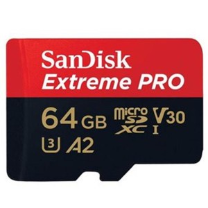 SanDisk Extreme 64 GB microSD-kaart