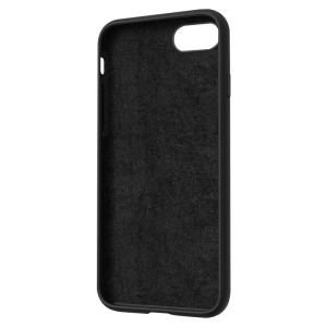 Capa de Silicone Preta para iPhone 5, 5s,  SE, 6, 6s, 6s plus, 7, 8, SE 2020, SE 2022