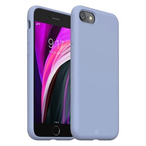 Capa de Silicone Lavanda para iPhone 5, 5s, SE, 6, 6s, 6s plus, 7, 8, SE 2020, SE 2022