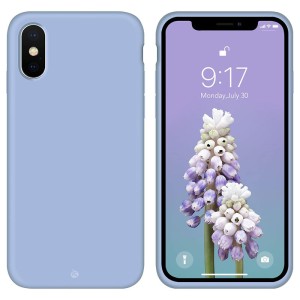 Capa de Silicone Lavanda para iPhone X, XS e XS Max